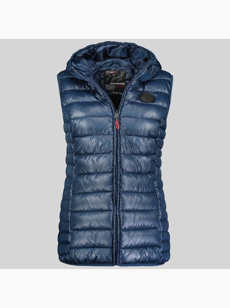 Doudoune à capuche annecy vest hood – geographical norway Bleu marine - Kiabi