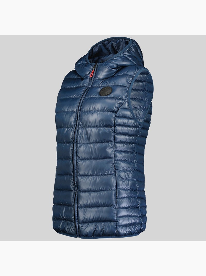 Doudoune à capuche annecy vest hood – geographical norway Bleu marine - Kiabi