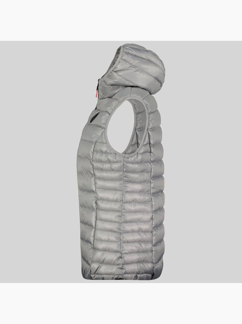 Doudoune à capuche annecy vest hood – geographical norway Gris clair - Kiabi