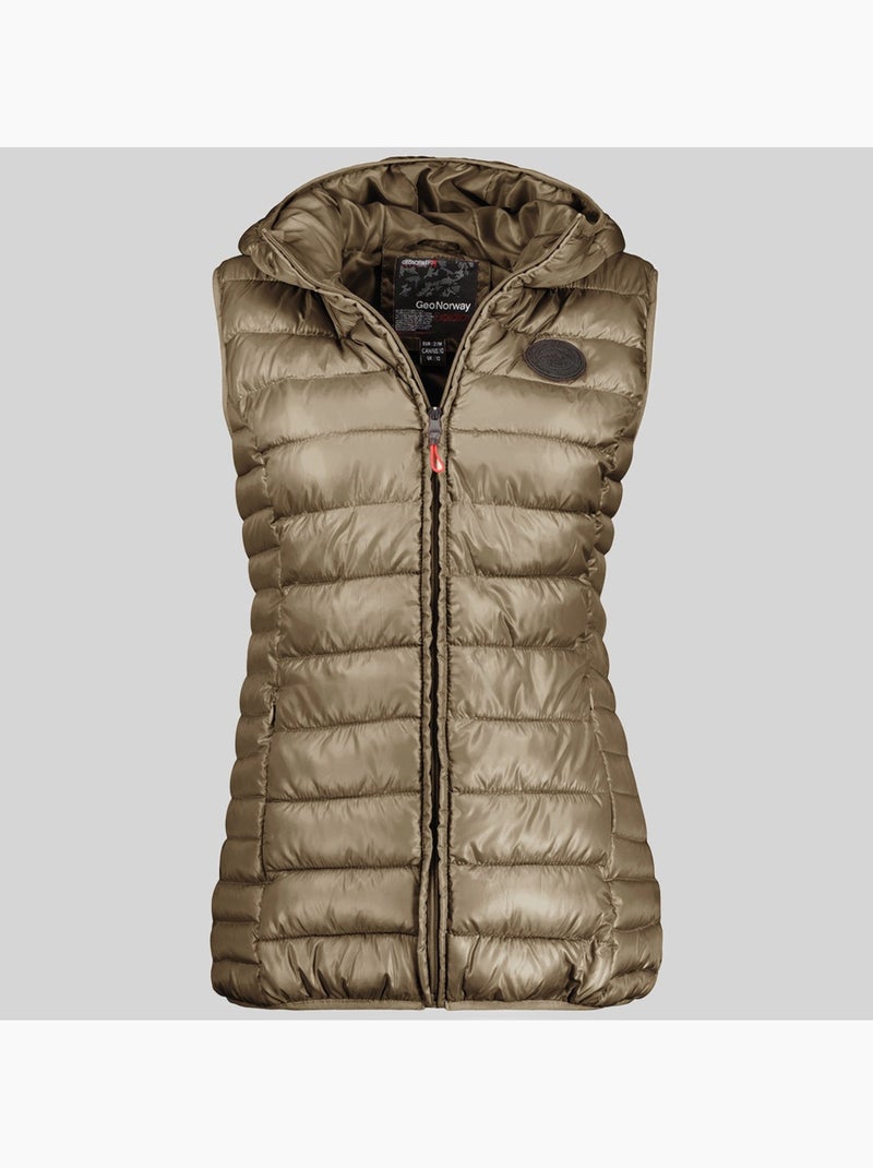 Doudoune à capuche annecy vest hood – geographical norway Gris orage - Kiabi