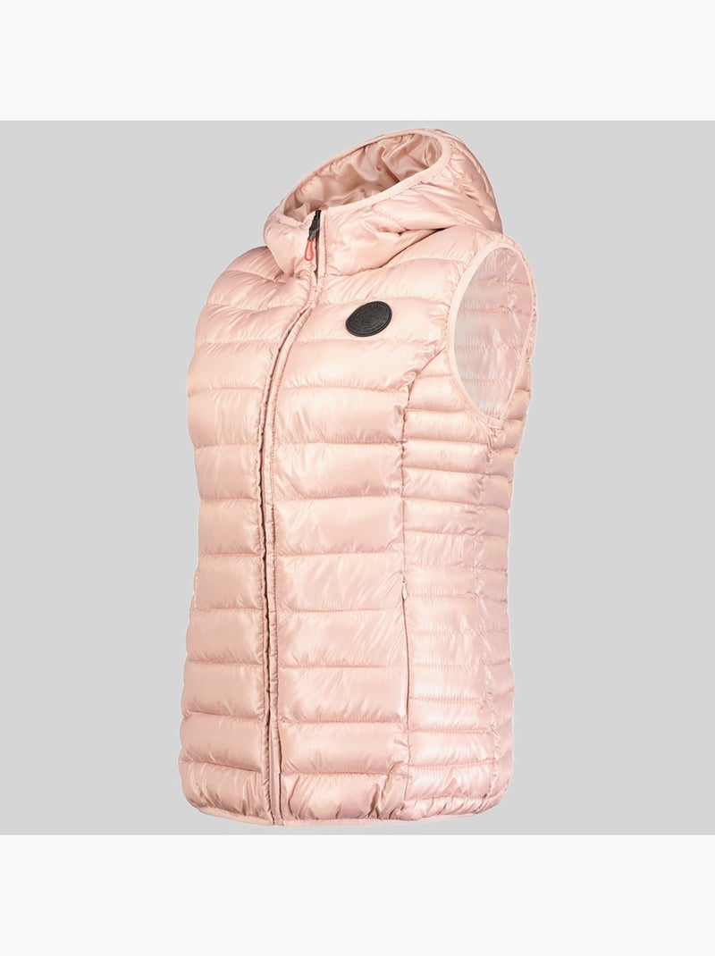 Doudoune à capuche annecy vest hood – geographical norway Rose pâle - Kiabi