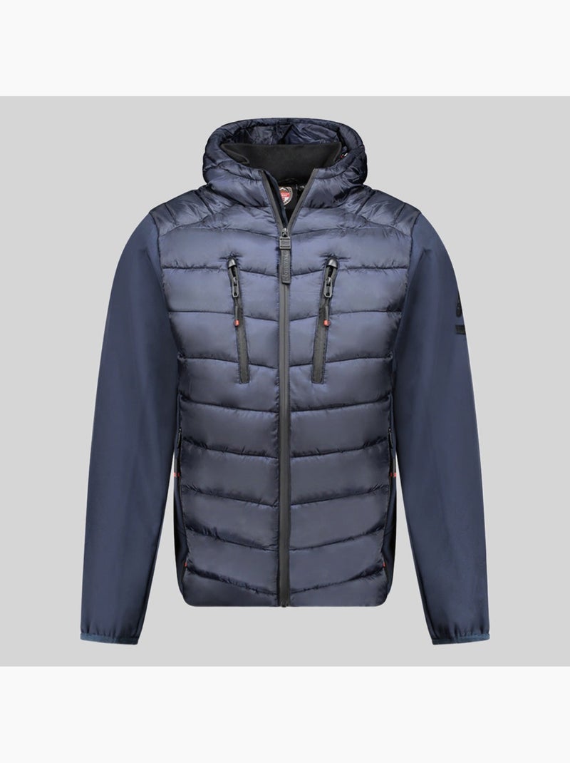 Doudoune à capuche arkan – geographical norway Bleu marine - Kiabi