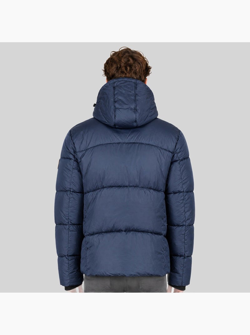 Doudoune à capuche armenie – geographical norway Bleu marine - Kiabi