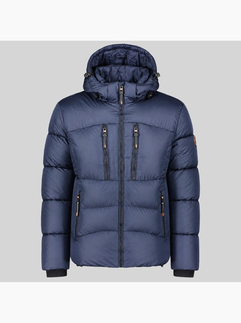 Doudoune à capuche armenie – geographical norway Bleu marine - Kiabi