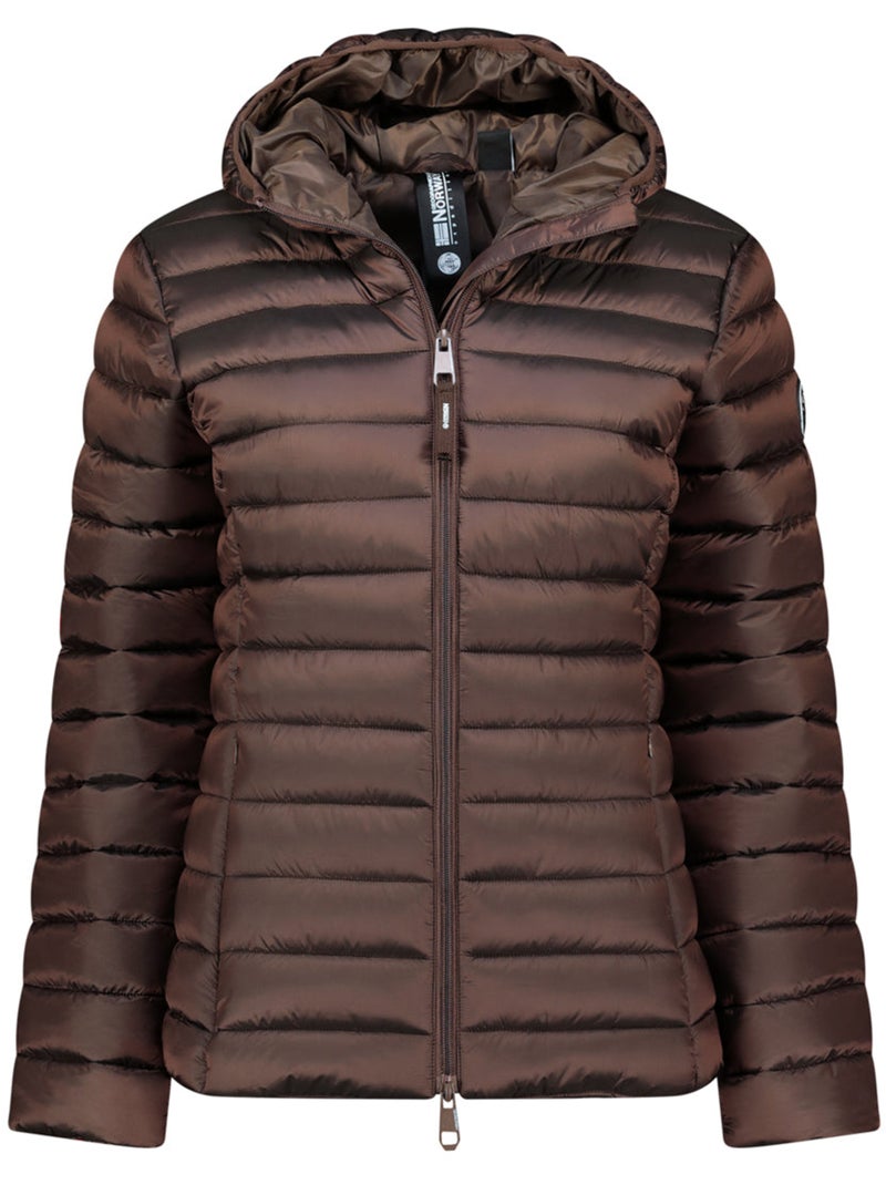 Doudoune à capuche atikashine – geographical norway Marron foncé - Kiabi