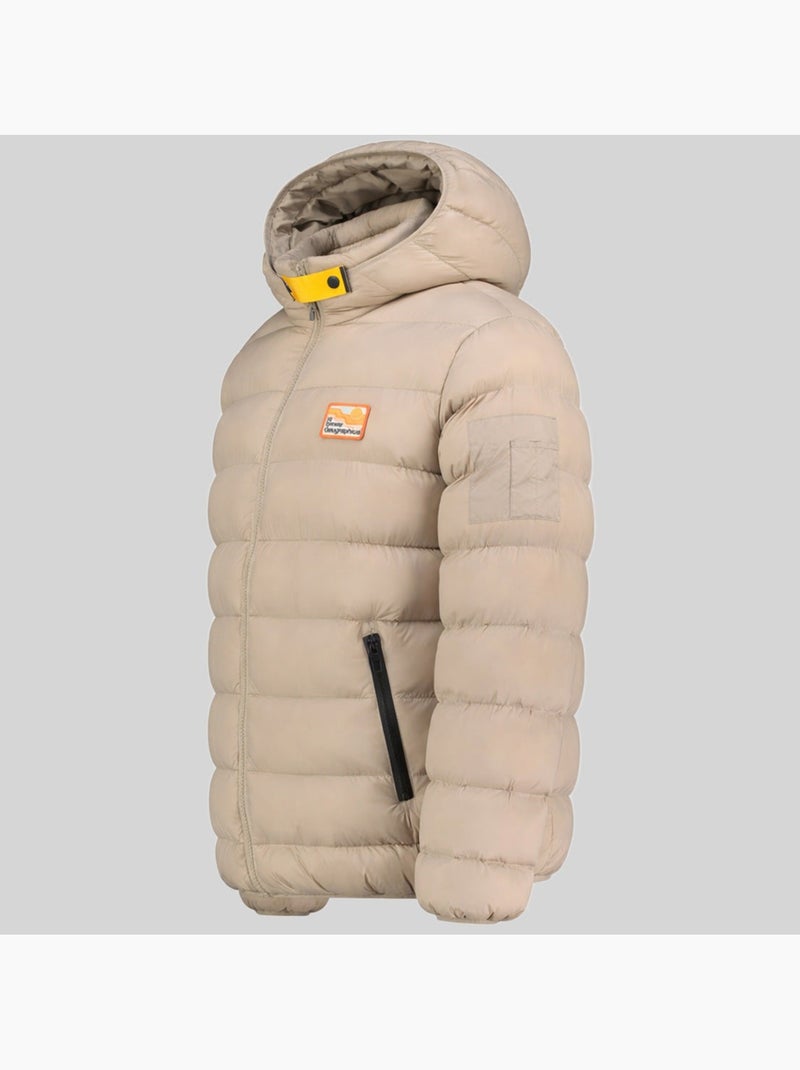 Doudoune à capuche avalanche hood – geographical norway Beige - Kiabi