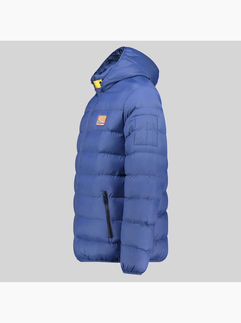 Doudoune à capuche avalanche hood – geographical norway Bleu jean - Kiabi