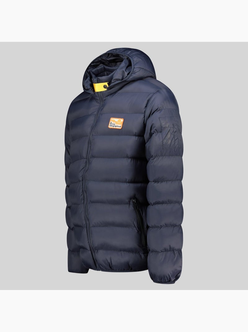 Doudoune à capuche avalanche hood – geographical norway Bleu marine - Kiabi