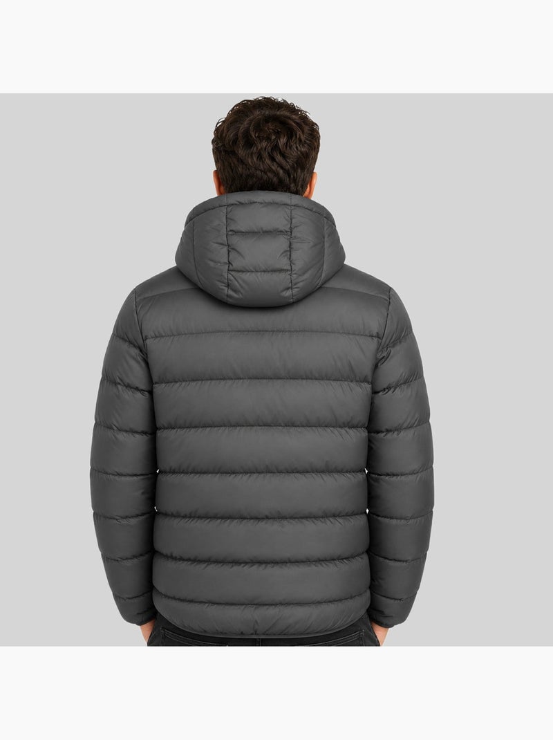 Doudoune à capuche avalanche hood – geographical norway Gris foncé - Kiabi