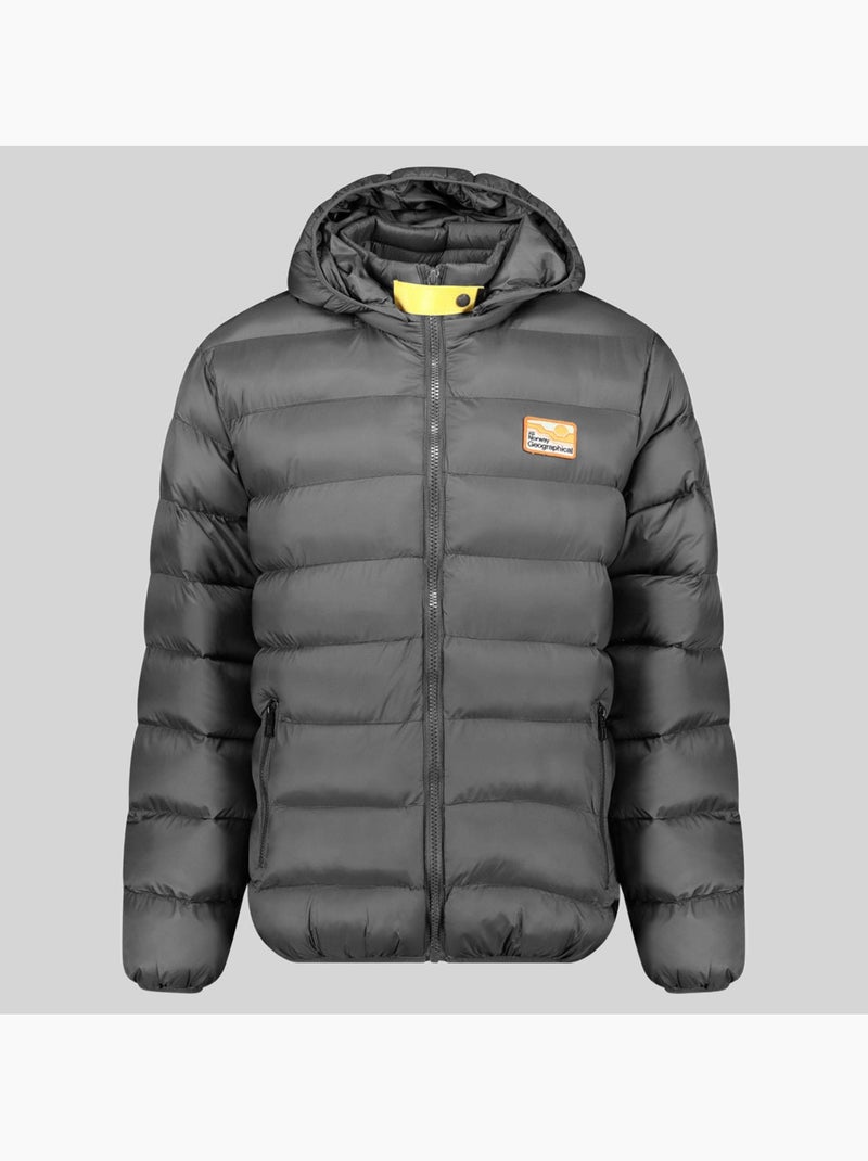 Doudoune à capuche avalanche hood – geographical norway Gris foncé - Kiabi