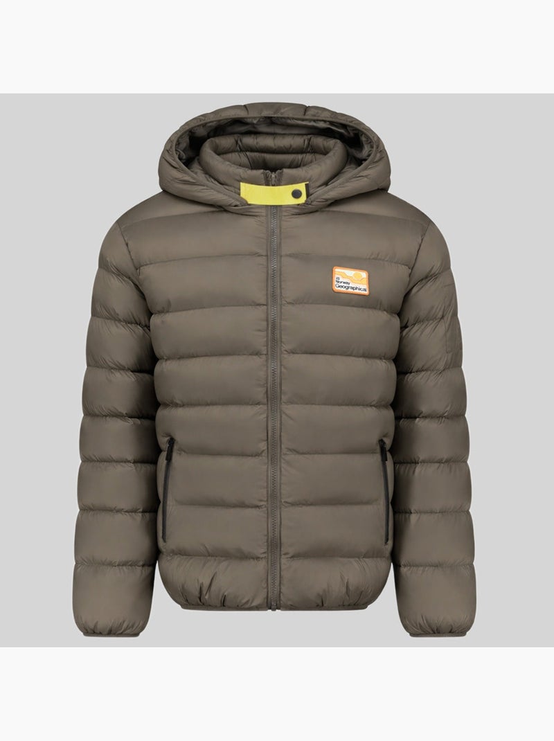 Doudoune à capuche avalanche hood – geographical norway Kaki - Kiabi