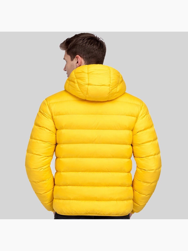 Doudoune à capuche avalanche hood – geographical norway Moutarde - Kiabi