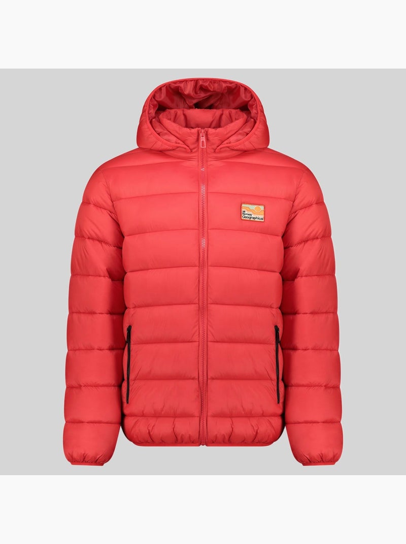 Doudoune à capuche avalanche hood – geographical norway Rouge - Kiabi