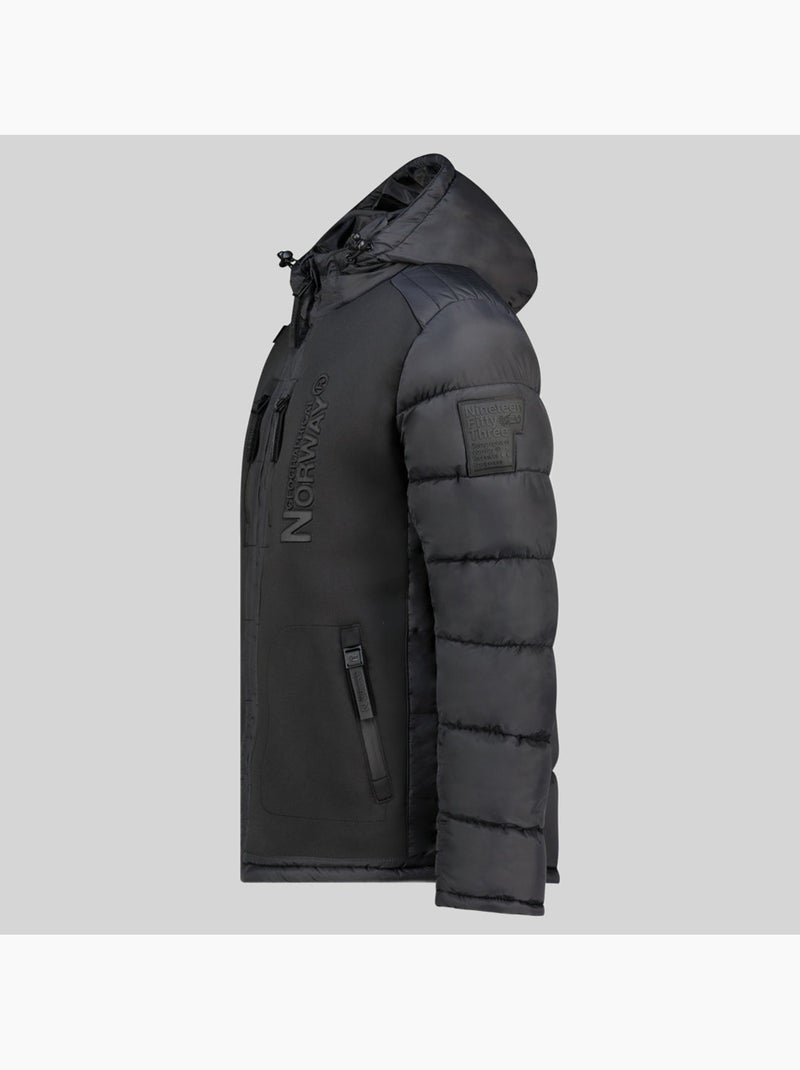 Doudoune à capuche beachwood – geographical norway Noir - Kiabi