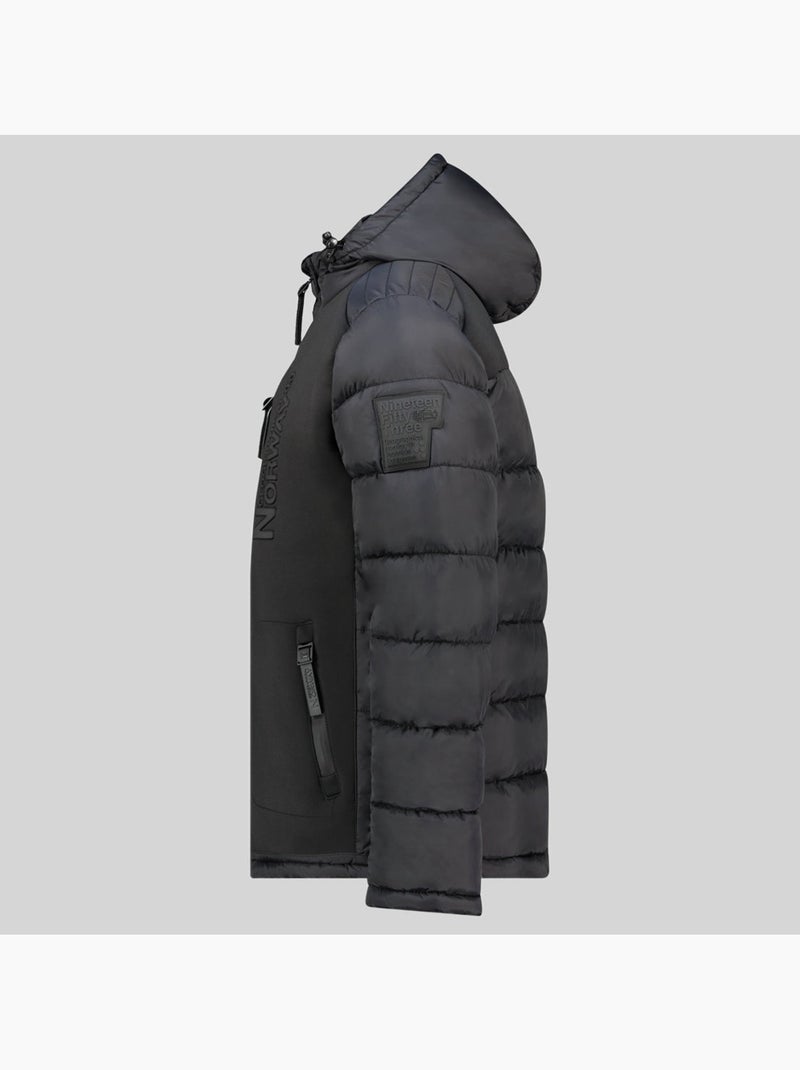 Doudoune à capuche beachwood – geographical norway Noir - Kiabi