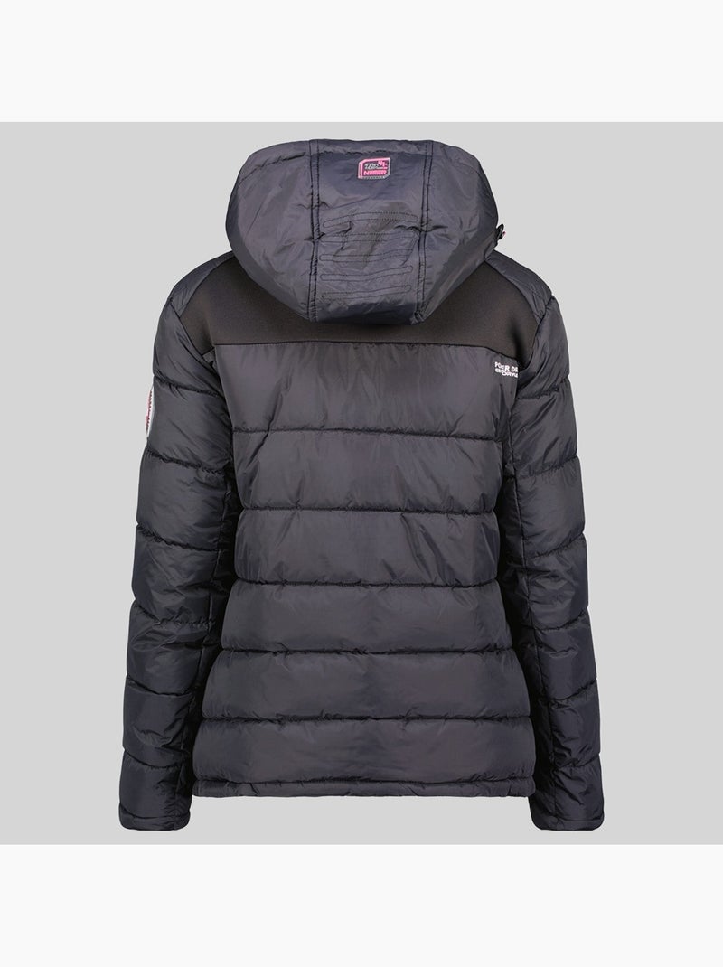 Doudoune à capuche beachwood – geographical norway Noir - Kiabi