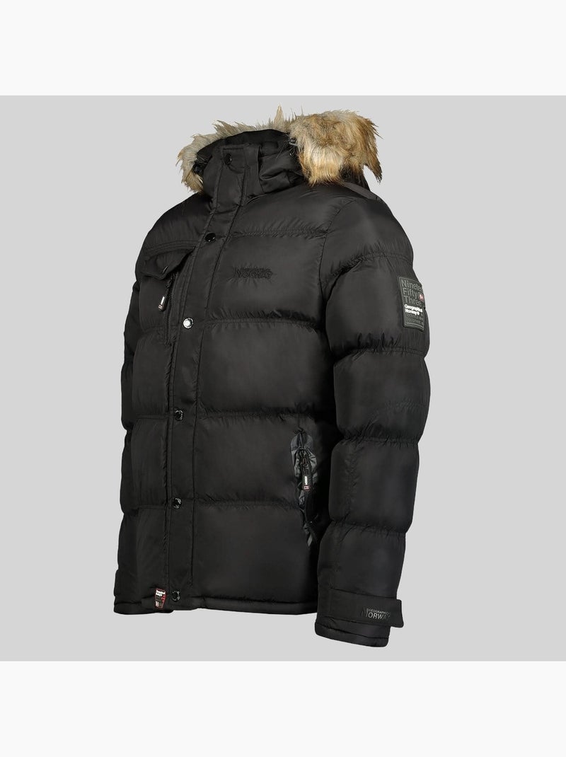 Doudoune à capuche bonap – geographical norway Noir - Kiabi