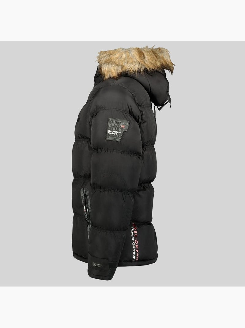 Doudoune à capuche bonap – geographical norway Noir - Kiabi