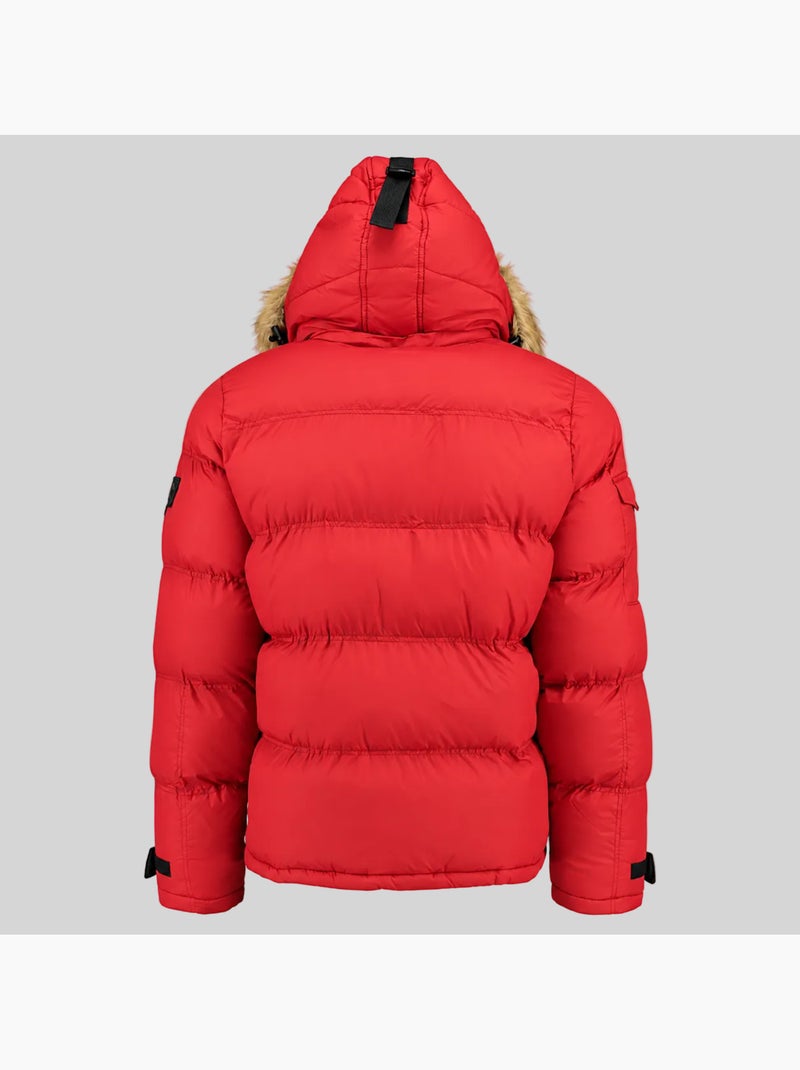 Doudoune à capuche bonap – geographical norway Rouge - Kiabi