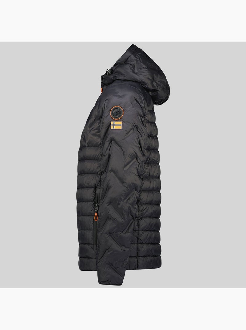 Doudoune à capuche burator – geographical norway Gris foncé - Kiabi