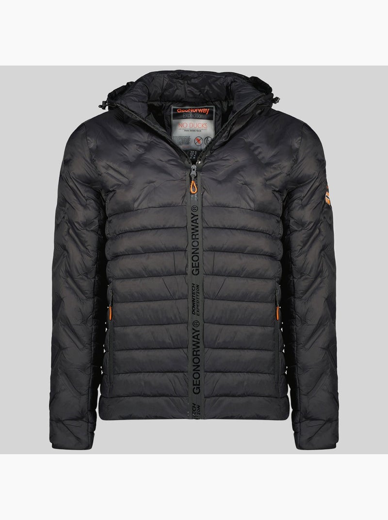 Doudoune à capuche burator – geographical norway Noir - Kiabi