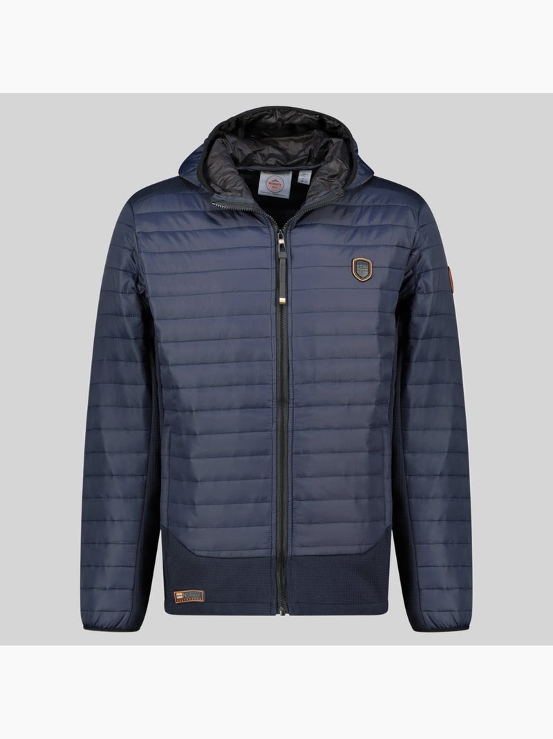 Doudoune à capuche carembar – geographical norway Bleu marine - Kiabi