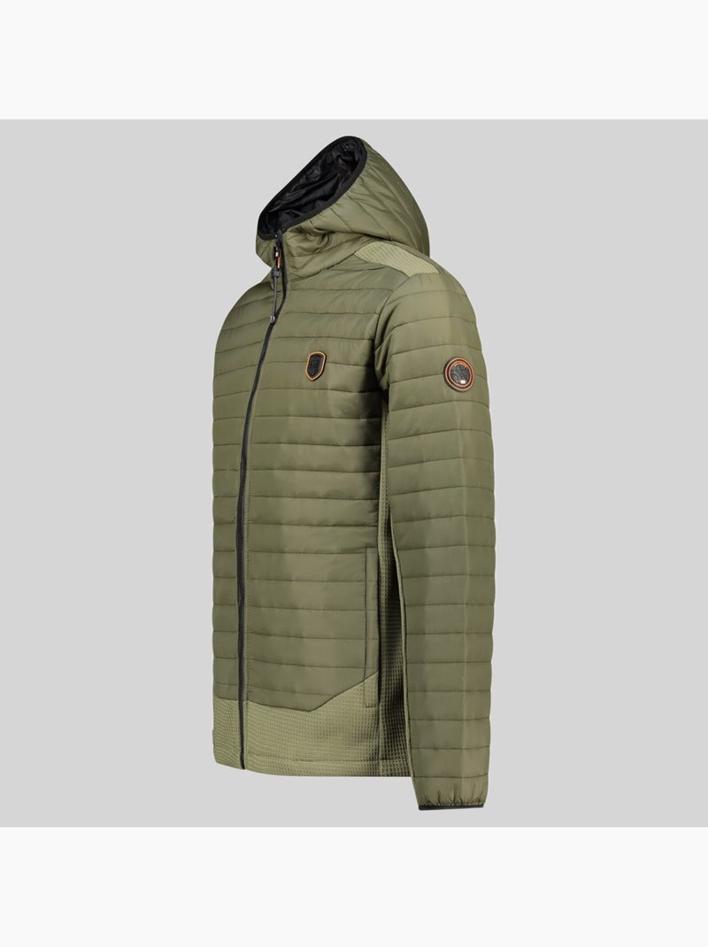 Doudoune à capuche carembar – geographical norway Kaki - Kiabi