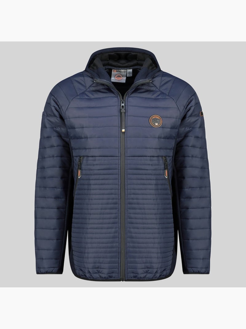 Doudoune à capuche carno – geographical norway Bleu marine - Kiabi