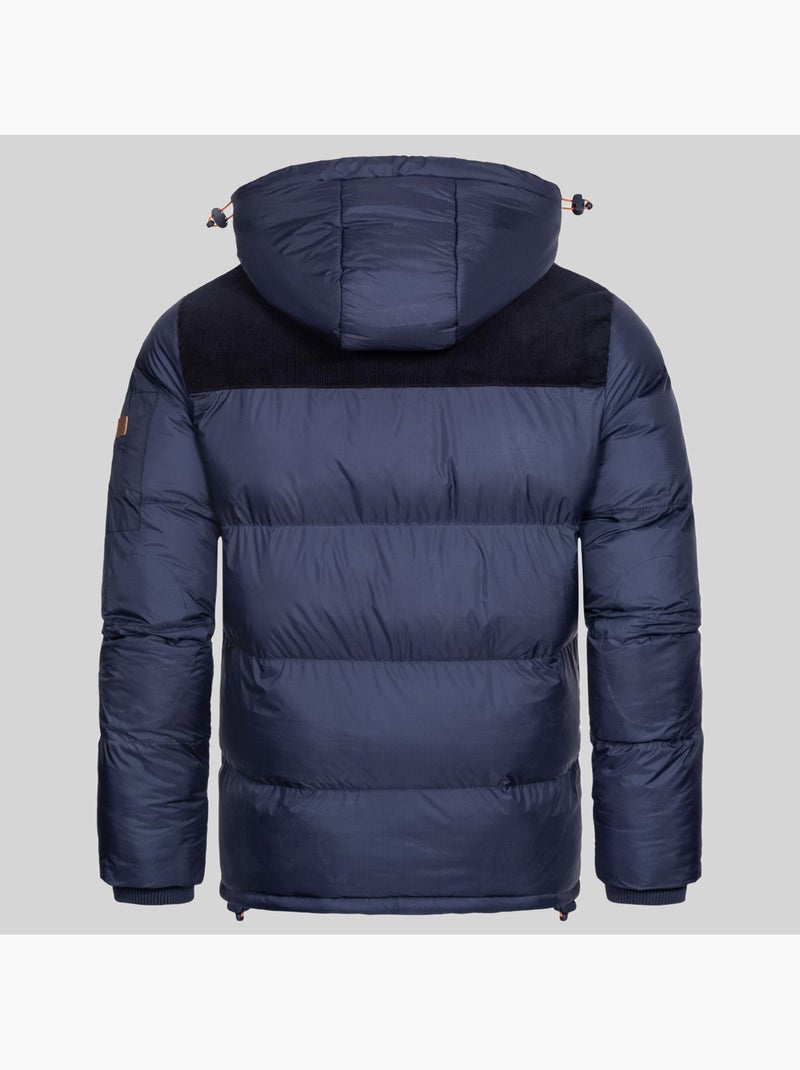 Doudoune à capuche celian – geographical norway Bleu marine - Kiabi