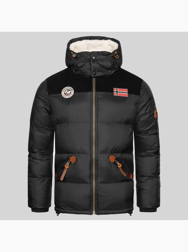 Doudoune à capuche celian – geographical norway Noir - Kiabi