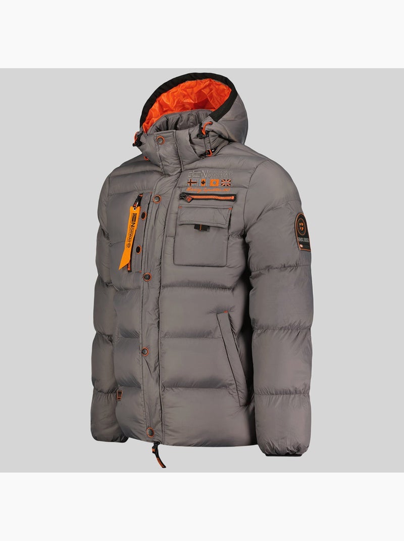 Doudoune à capuche citernier – geographical norway Bleu marine - Kiabi