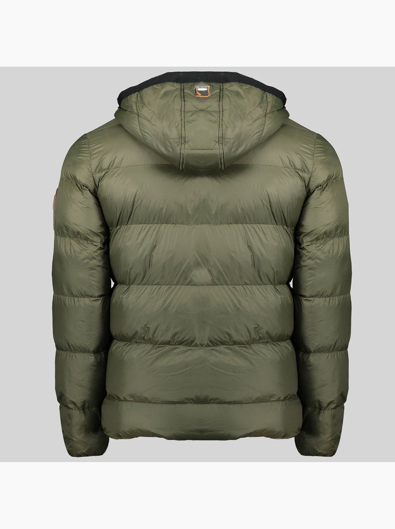 Doudoune à capuche citernier – geographical norway Kaki - Kiabi