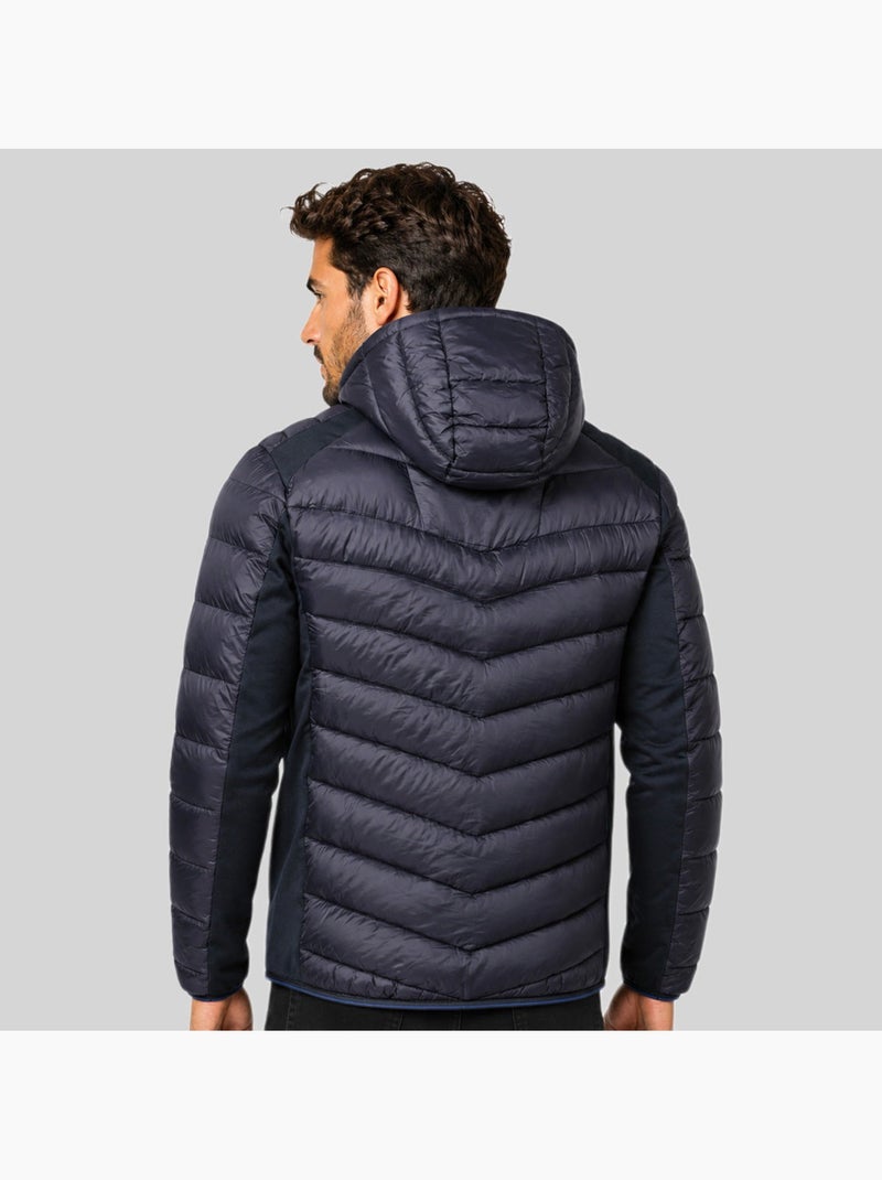 Doudoune à capuche derylo – geographical norway Bleu marine - Kiabi