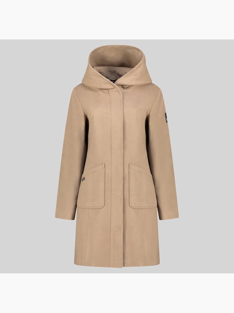 Doudoune à capuche doria – geographical norway Taupe - Kiabi