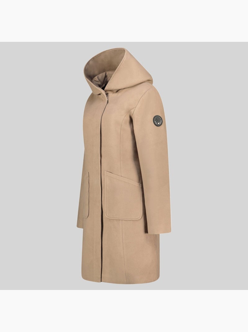 Doudoune à capuche doria – geographical norway Taupe - Kiabi