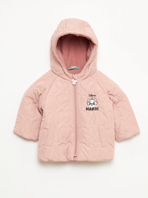 Doudoune à capuche doublée polaire 'Disney' 'Marie' - Kiabi