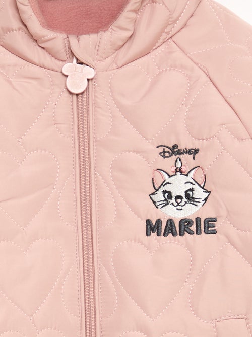 Doudoune à capuche doublée polaire 'Disney' 'Marie' - Kiabi