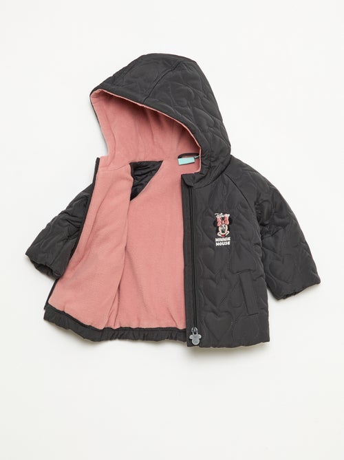 Doudoune à capuche doublée polaire 'Disney' 'Minnie' - Kiabi