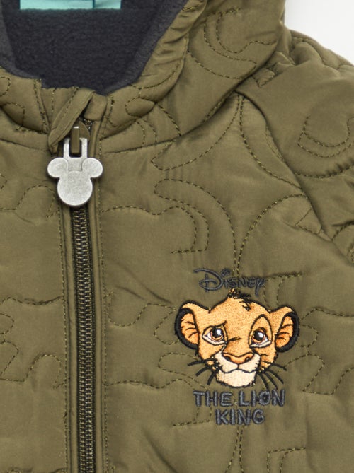 Doudoune à capuche doublée polaire 'Disney' 'Simba' - Kiabi