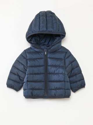 Doudoune à capuche matelassée