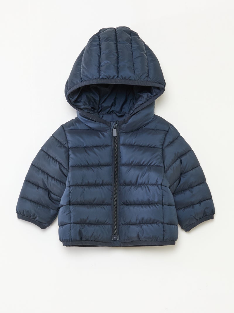 Veste Matelassée Camouflage Bleu Garçon Marks & Spencer – 14-15 Ans, Capuche, Doublée, Excellent état