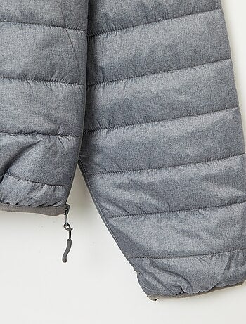 Doudoune à capuche matelassée