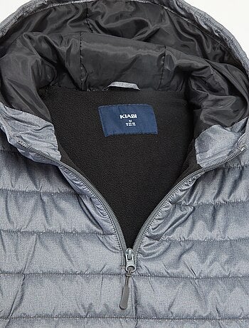 Doudoune à capuche matelassée