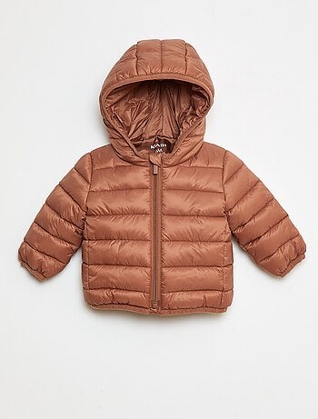 Doudoune à capuche matelassée