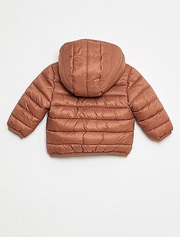 Doudoune à capuche matelassée