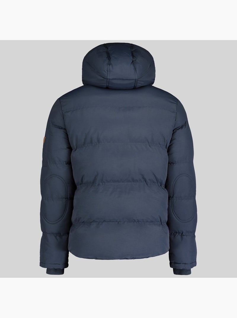 Doudoune à capuche verveine – geographical norway Bleu marine - Kiabi