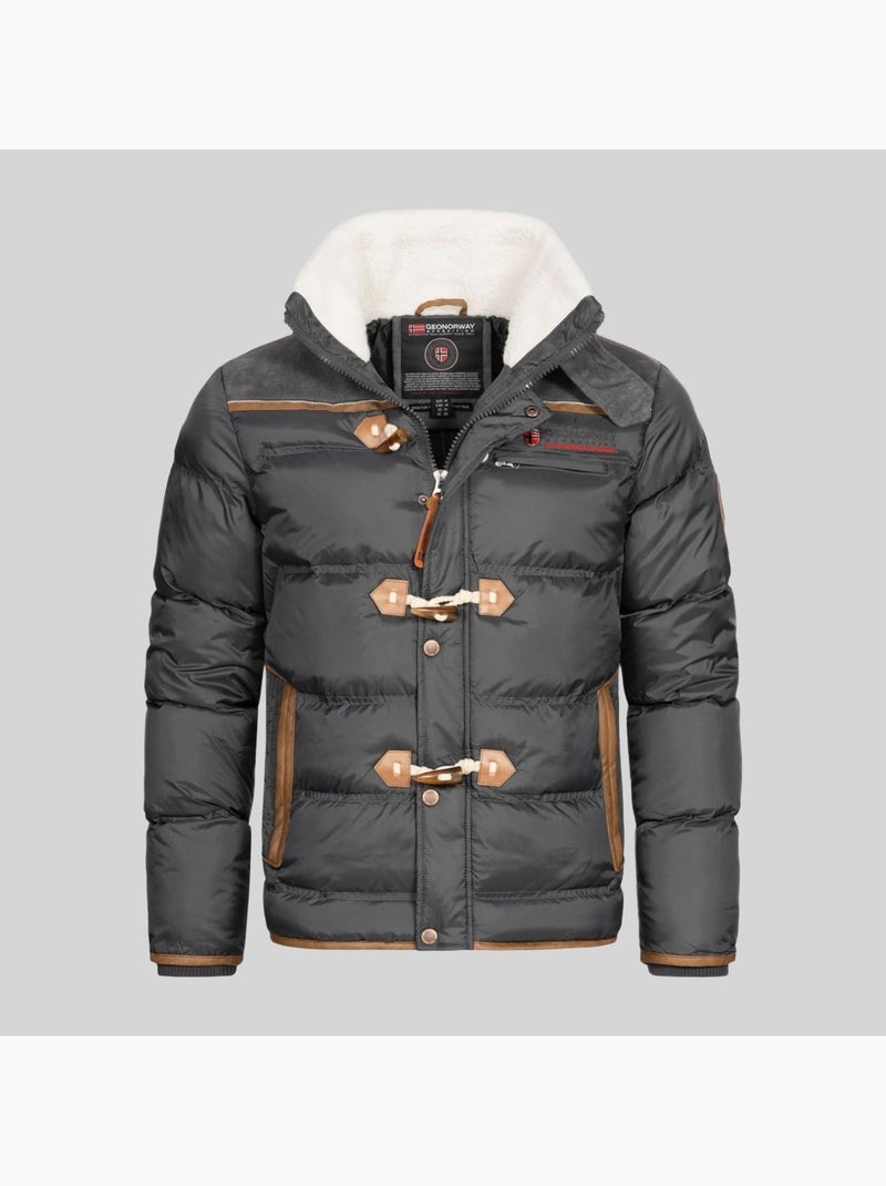 Doudoune amonai – geographical norway Gris foncé - Kiabi