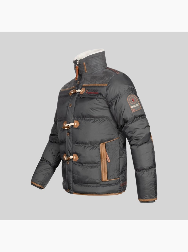 Doudoune amonai – geographical norway Gris foncé - Kiabi