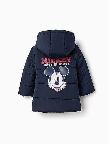 Doudoune avec capuche et imprimés mickey