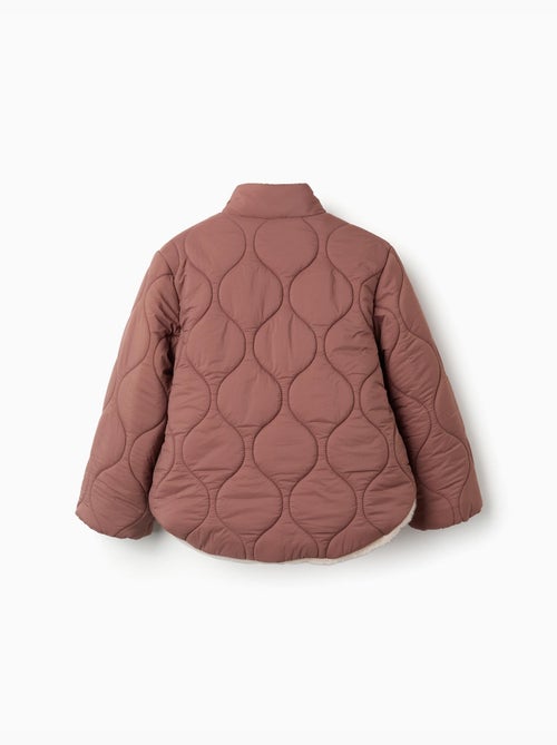 Doudoune avec doublure en peluche douce synthétique - Kiabi